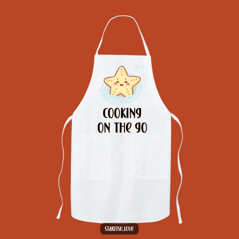 Chef Starfish Current Rider Apron: Cook with Aquatic Flair