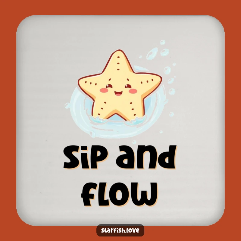 Playful Starfish Current Coasters: Protect Surfaces with Fun