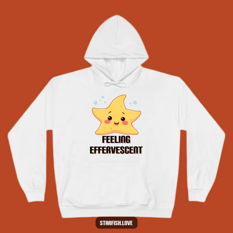 Funny Starfish Bubble Hoodie: Cozy Up with this Cheerful, Humorous Gift