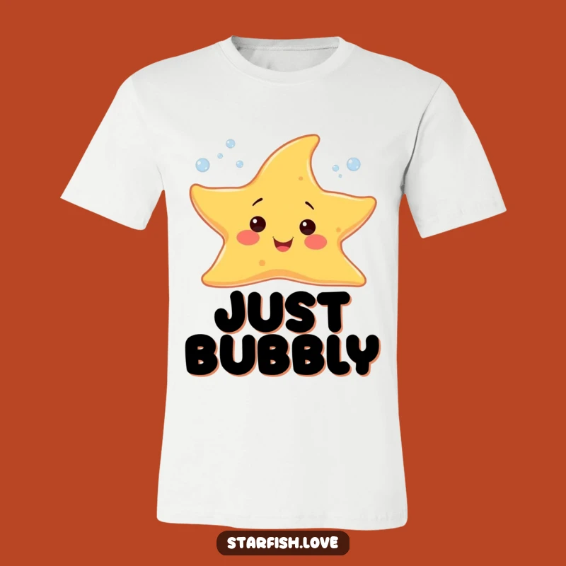 Funny Starfish Bubble T-Shirt: Wear Your Joy with this Cheerful Design